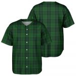 Dunbar Hunting Tartan Baseball Jersey, Plaid Baseball Jersey Gift