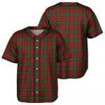 Dunbar Tartan Baseball Jersey, Plaid Baseball Jersey Gift