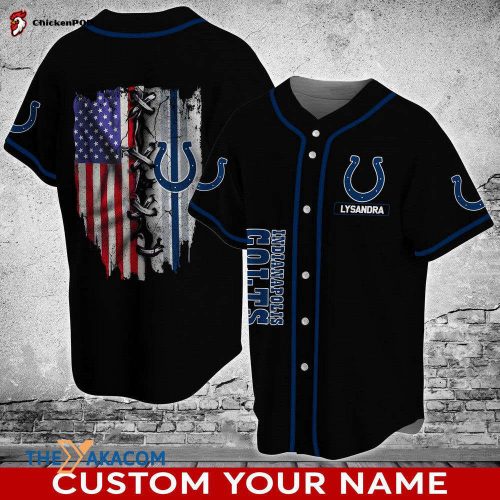 Personalized Indianapolis Colts Gift Ideas For Fans NFL Personalized Baseball Jersey Shirt