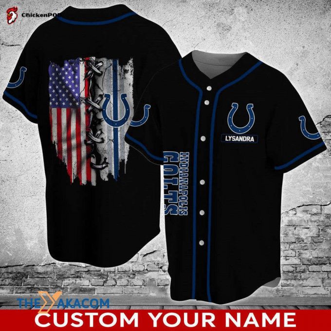 Personalized Indianapolis Colts Gift Ideas For Fans Nfl Personalized Baseball Jersey Shirt