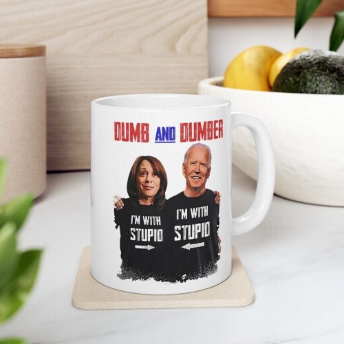 Best Funny Anti Biden Coffee Mug Gift Cup Ultra Maga Adult Humor Trump Mug