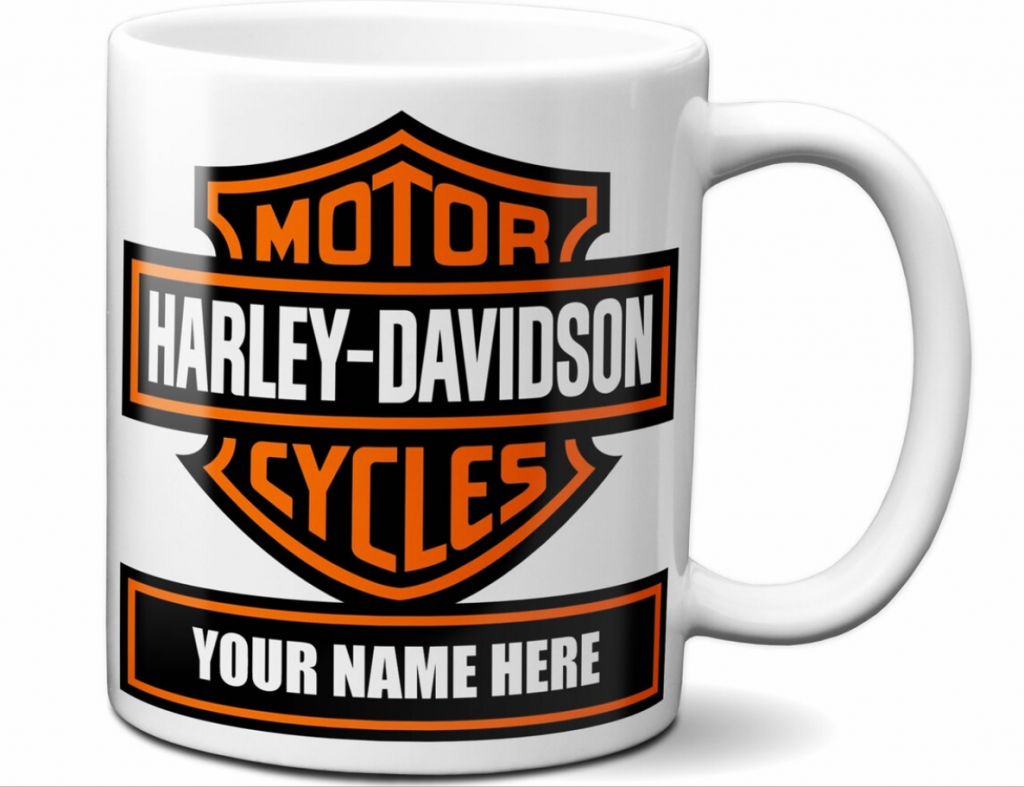 Personalized Harley Davidson Coffee Mug, Christmas Gift, Fathers Day Gift 11Oz