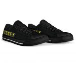 Airport Destinations SYDNEY (Black) – Low Top Canvas Shoes