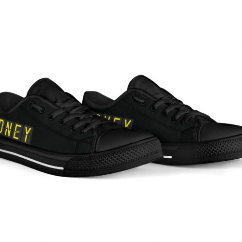 Airport Destinations SYDNEY (Black) – Low Top Canvas Shoes