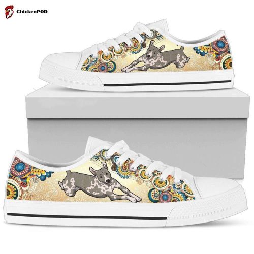 American Hairless Terriers Women’s Low Top Shoes