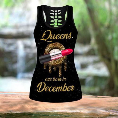 Are Born In December Combo Tank Top + LeggingLeggings