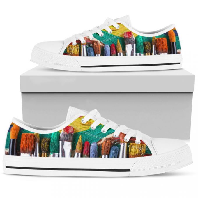 Art Teacher Low Top Shoes Gift For Men Women