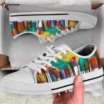 Art Teacher Low Top Shoes Gift for Men Women