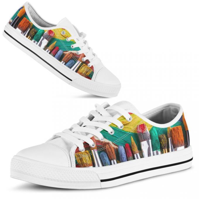 Art Teacher Low Top Shoes Gift For Men Women