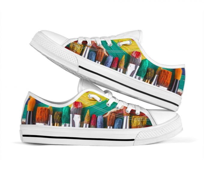 Art Teacher Low Top Shoes Gift For Men Women