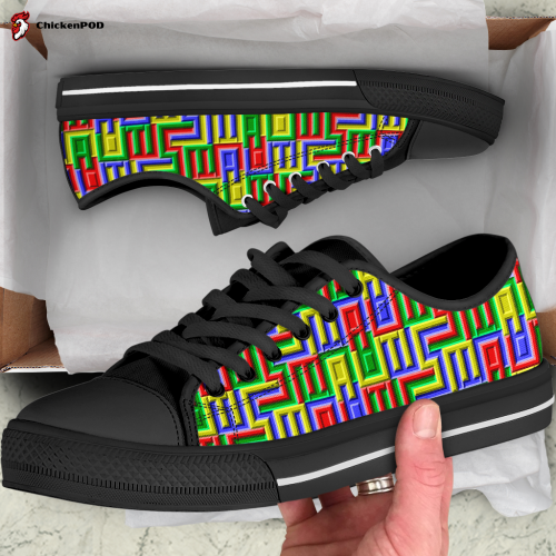 Autism Awareness Low Top Shoes Gift for Men Women