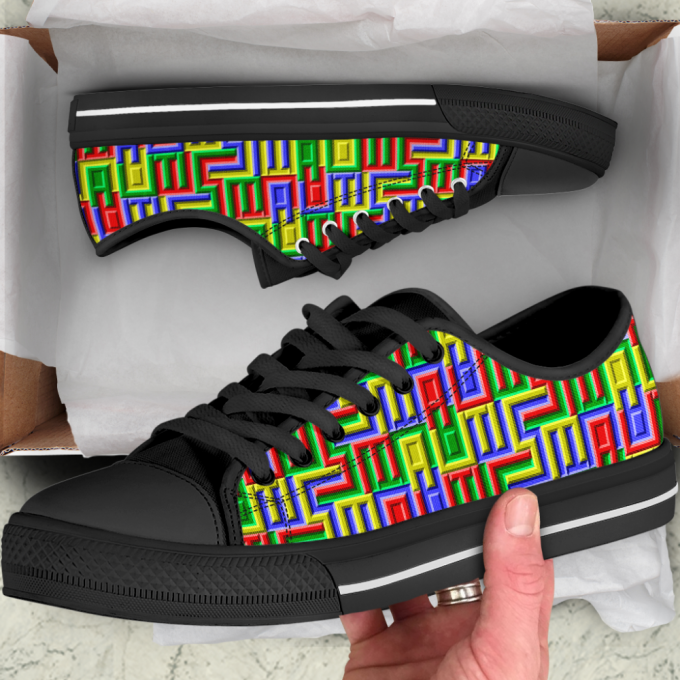 Autism Awareness Low Top Shoes Gift For Men Women