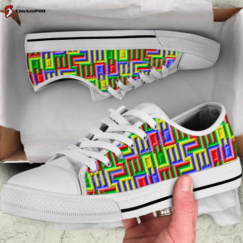 Autism Awareness Low Top Shoes Gift for Men Women