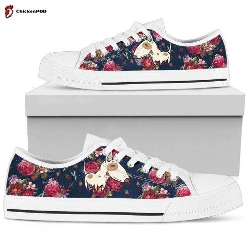 Bull Terrier Women’s Low Top Shoes