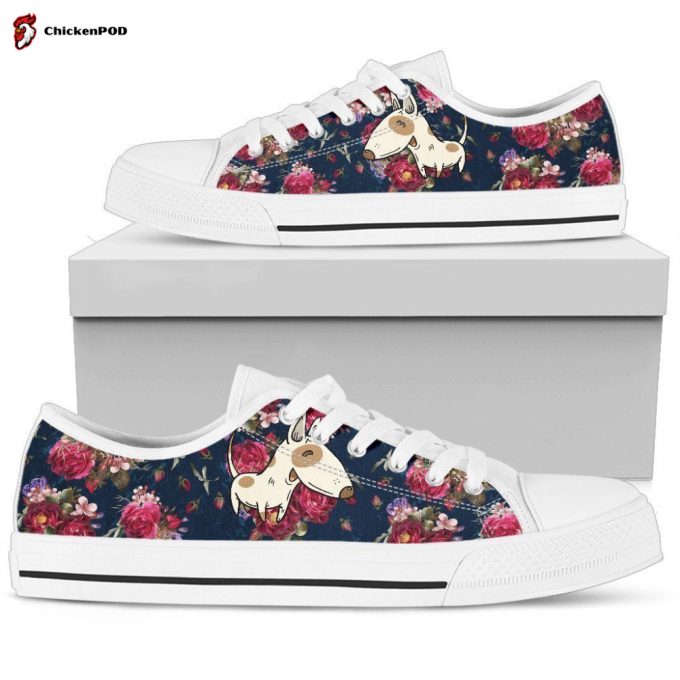 Bull Terrier Women’S Low Top Shoes