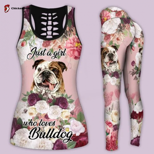 Bulldog Combo Tank top + Legging Outfit for women