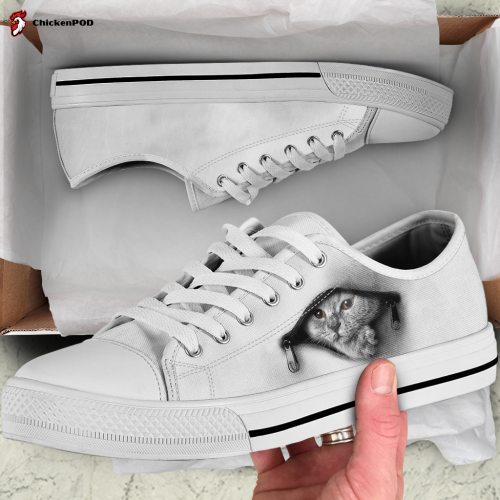 Cat Passion Low Top Shoes Gift for Men Women