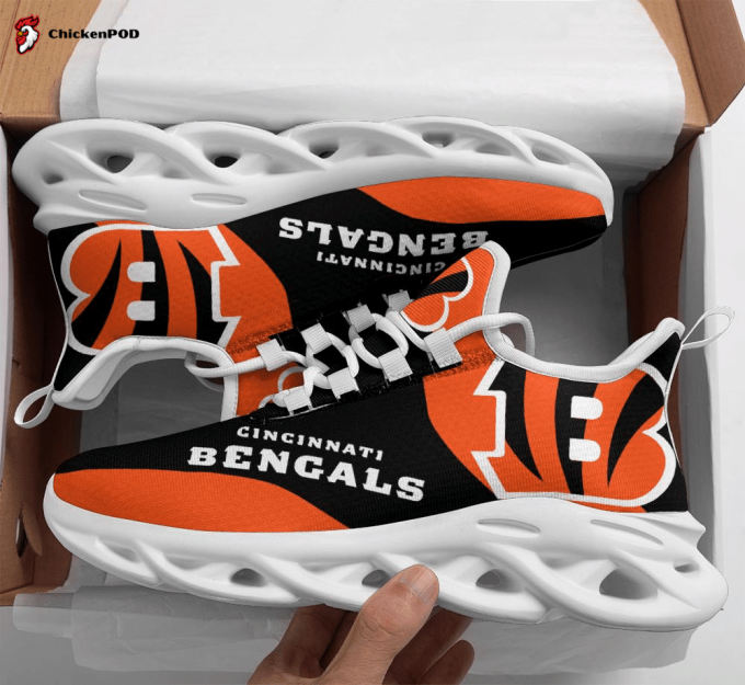 Cincinnati Bengals Max Soul Shoes, Sports Shoes, Fashion Shoes, Shoes For Men And Women