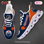 Custom Name NHL Edmonton Oilers Personalized Max Soul Shoes, Sneakers