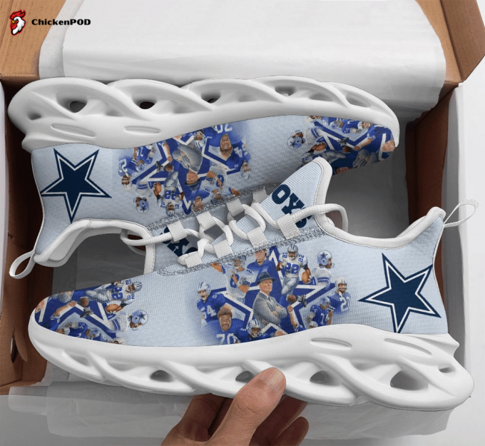 Dallas Cowboys Max Soul Shoes For Men And Women Wh55