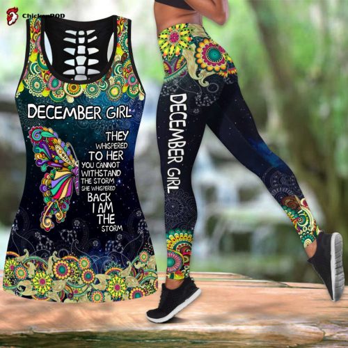 December Girl Combo Tank Top + LeggingLeggingsS