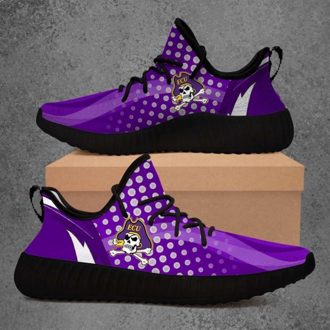 East Carolina Pirates Ncaa Yeezy Sneaker For Fans