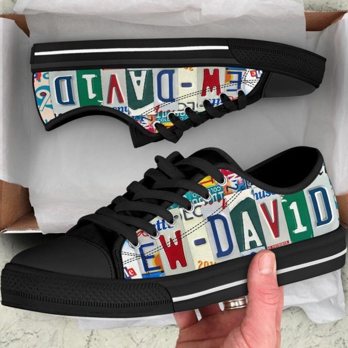 Ew David Black Low Top Shoes