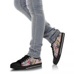 Funky Patterns (Pink) – Low Top Canvas Shoes