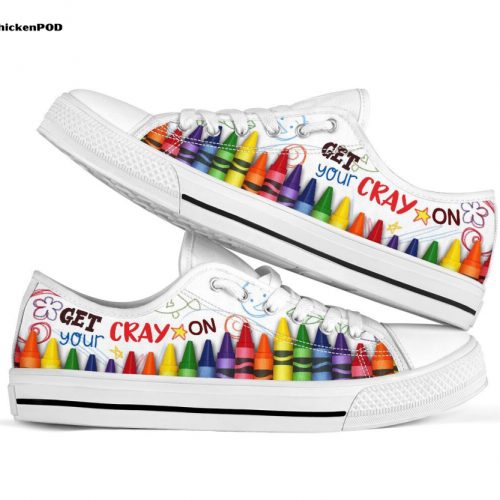 Get Your Cray On Low Top Shoes Gift for Men Women