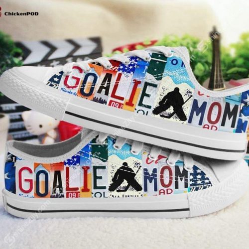 Goalie mom low top shoes