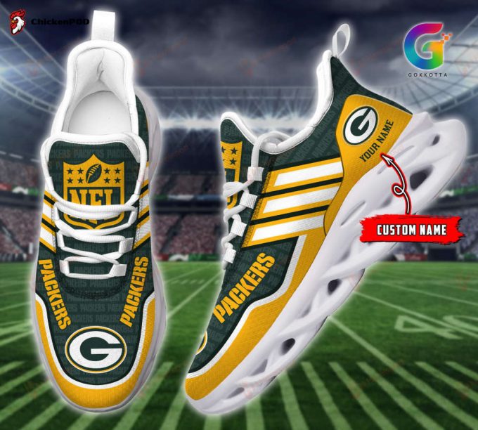 Green Bay Packers Personalized Max Soul Shoes Monch