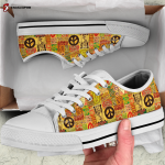 Hippie Passion Low Top Shoes Gift for Men Women