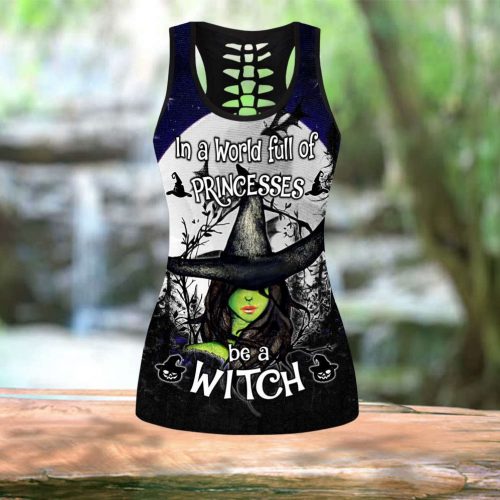 In The World Full Of Princesses Be A Witch Combo Tank Top + LeggingLeggings