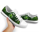 Irish Saint Patrick’s Day Shamrock Low Top Shoes Gift for Men Women