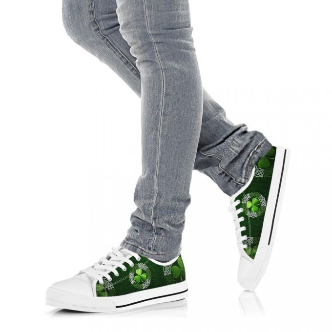 Irish Saint Patrick’S Day Shamrock Low Top Shoes Gift For Men Women