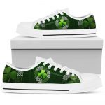 Irish Saint Patrick’s Day Shamrock Low Top Shoes Gift for Men Women