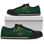 Irish Saint Patrick’s Day Shamrock Low Top Shoes Gift for Men Women