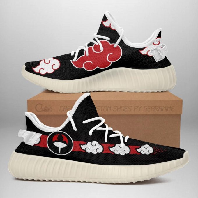 Itachi Akatsuki Cloud Shoes Naruto Anime Yeezy Sneaker For Fans