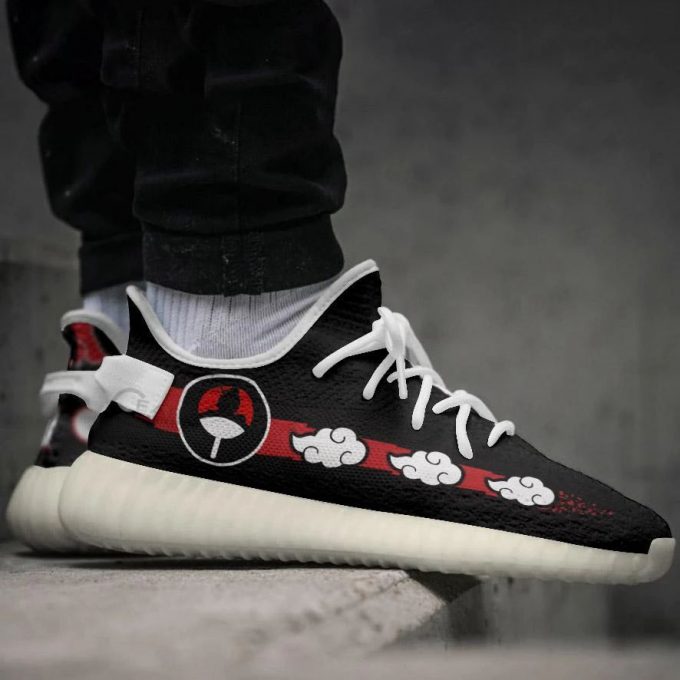 Itachi Akatsuki Cloud Shoes Naruto Anime Yeezy Sneaker For Fans