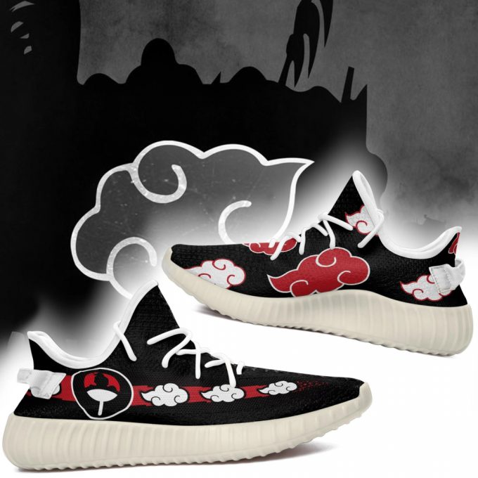 Itachi Akatsuki Cloud Shoes Naruto Anime Yeezy Sneaker For Fans