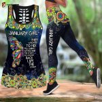 January Girl Combo Tank Top + LeggingLeggingsS