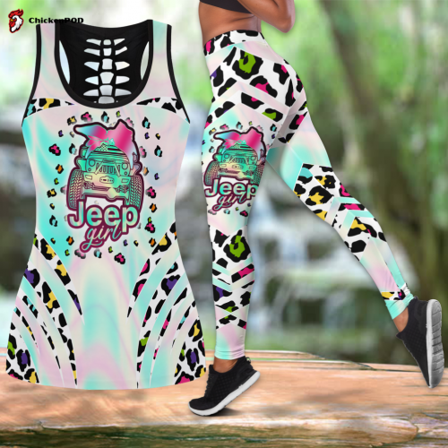 Jeep Girl combo tank top legging