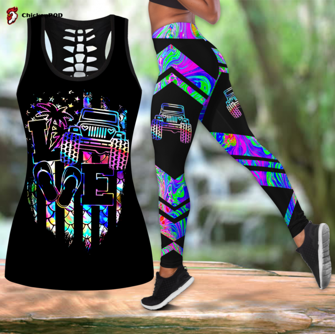 Jeep Girl Combo Tank Top Legging