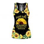 LeggingsJune Girl Sunshine Mixed With A Little Hurricane Combo Tank Top + Legging