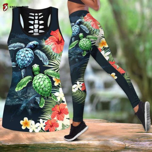 LeggingsTurtle Hawaii Combo Tank Top + Legging DQB