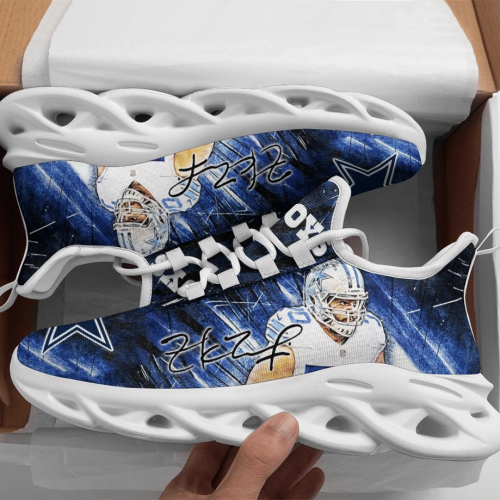 Limited edition Zack Martin Dallas Cowboys 3D Max Soul Shoes