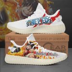 Luffy Shoes Skill One Piece Custom Anime Yeezy Sneaker For Fans