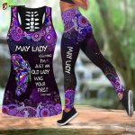 May Lady Butterfly Combo Tank Top And Legging