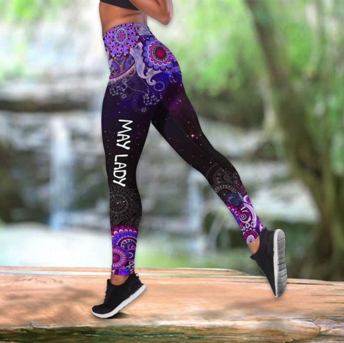 May Lady Butterfly Combo Tank Top And Legging