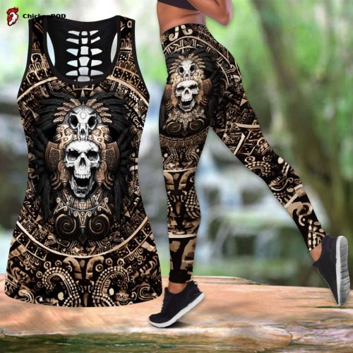 Mexican Aztec Warrior Combo Tank Top + Legging